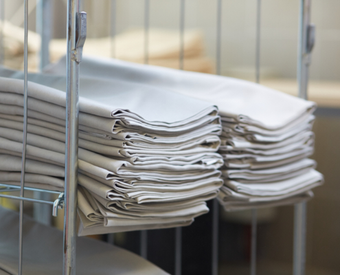 Industrial,Laundry,Machine,With,Clean